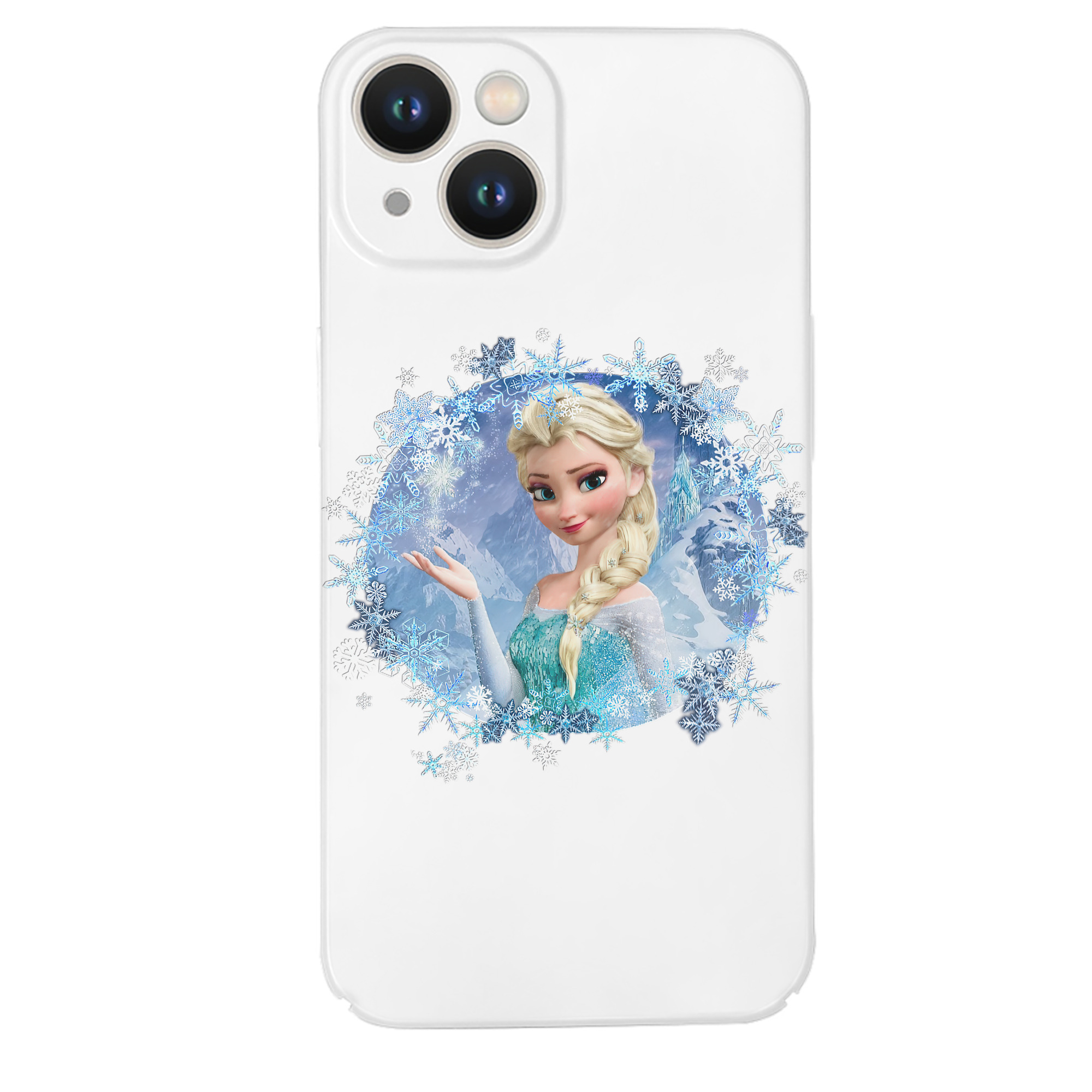 （画像用） アナと雪の女王 アンナ エルサ Frozen Anna Elsa 【iPhone 14シリーズ対応】ハードケース